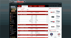 Desktop Screenshot of footendirect.fr
